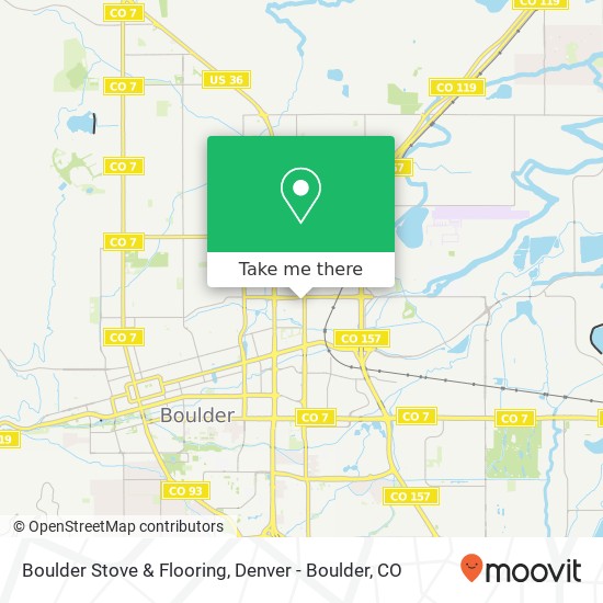 Boulder Stove & Flooring map