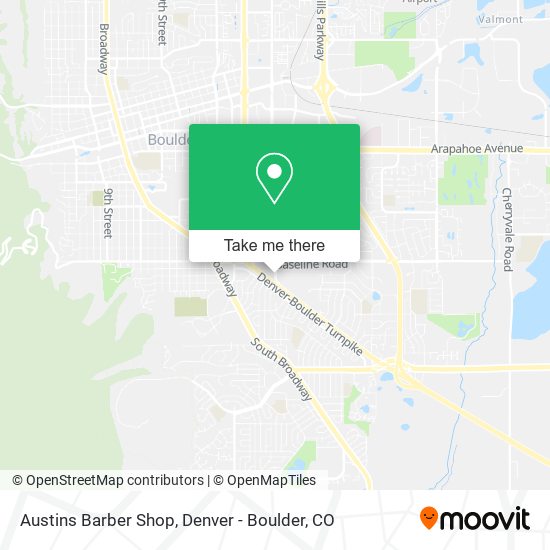 Austins Barber Shop map