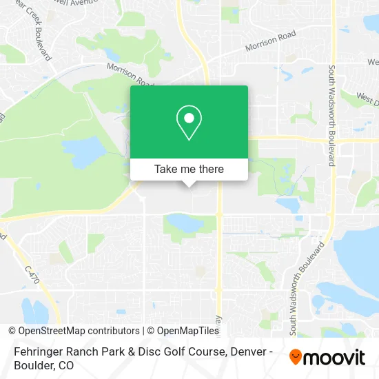 Fehringer Ranch Park & Disc Golf Course map