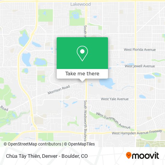 Chùa Tây Thiên map
