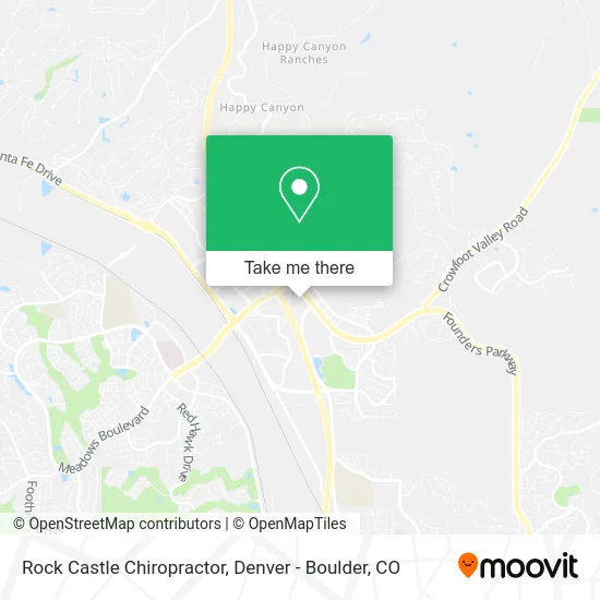 Rock Castle Chiropractor map