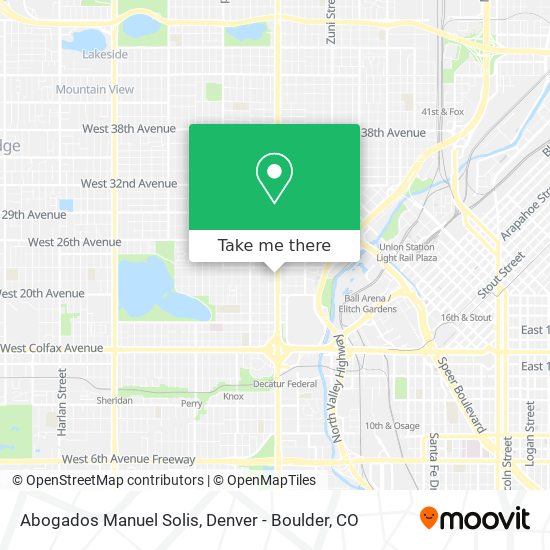 Mapa de Abogados Manuel Solis