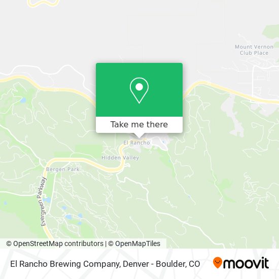 El Rancho Brewing Company map