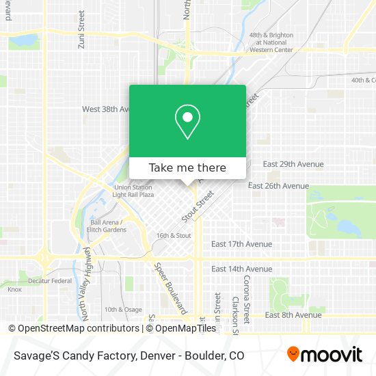 Savage’S Candy Factory map