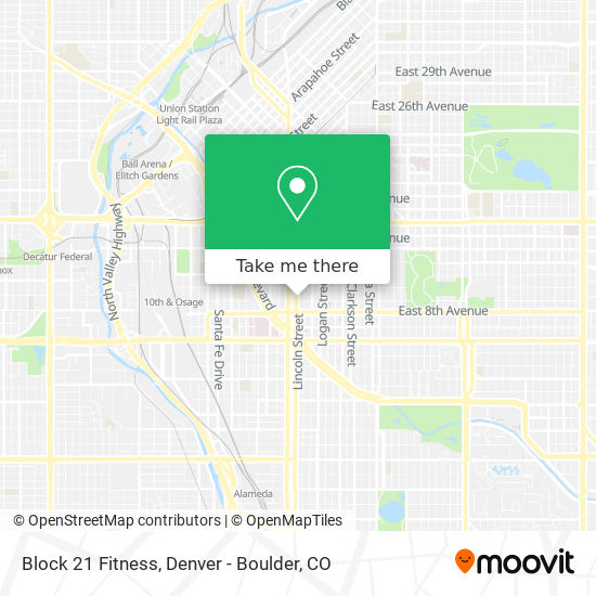 Block 21 Fitness map