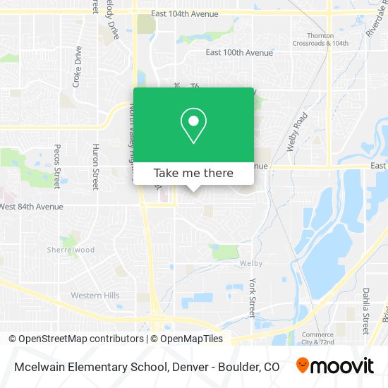 Mapa de Mcelwain Elementary School