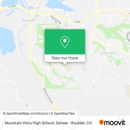 Mountain Vista High School map