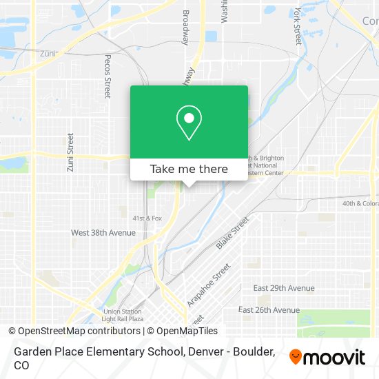 Mapa de Garden Place Elementary School
