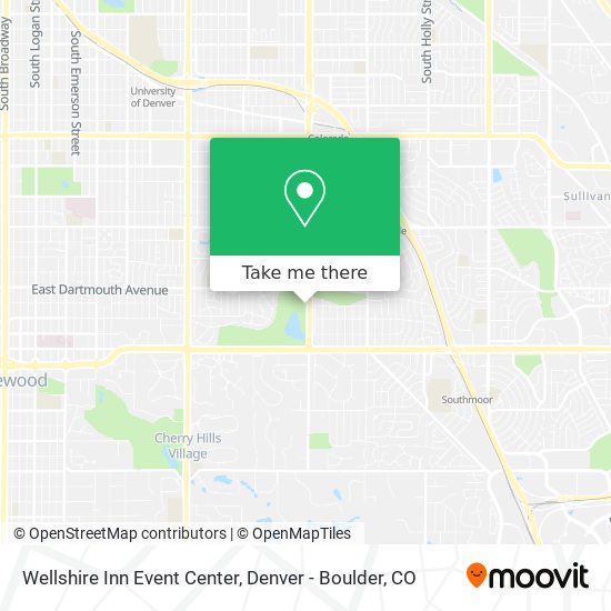 Mapa de Wellshire Inn Event Center