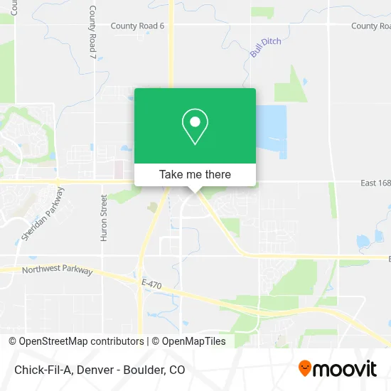 Chick-Fil-A map