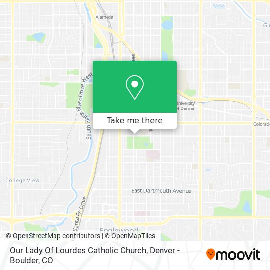 Our Lady Of Lourdes Catholic Church map
