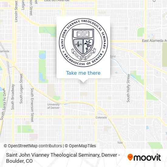 Saint John Vianney Theological Seminary map