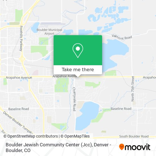 Mapa de Boulder Jewish Community Center (Jcc)