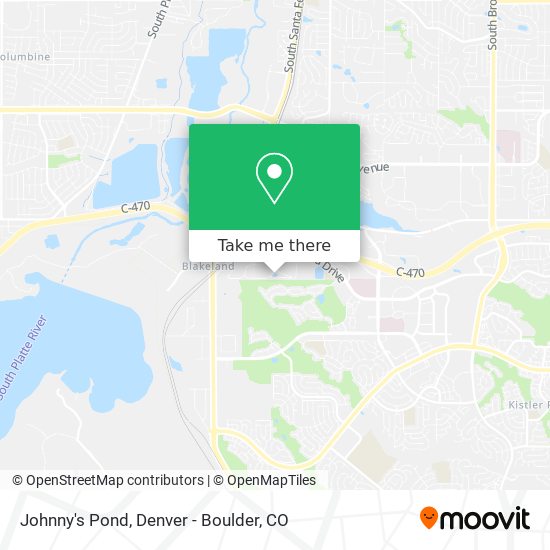 Johnny's Pond map