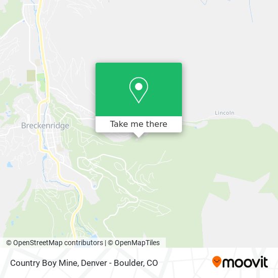 Mapa de Country Boy Mine