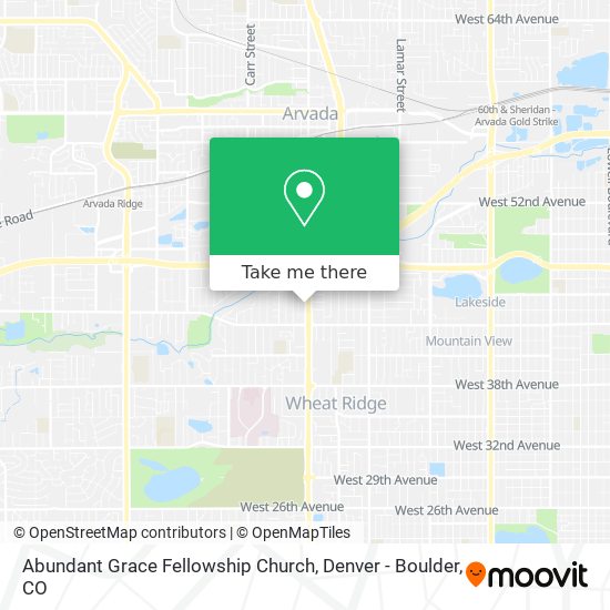 Abundant Grace Fellowship Church map