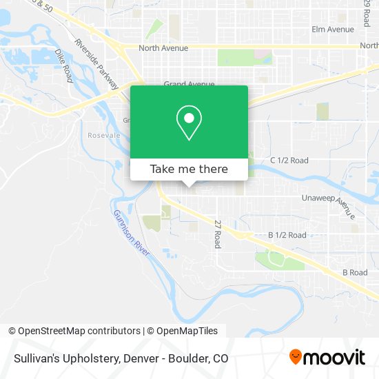 Sullivan's Upholstery map