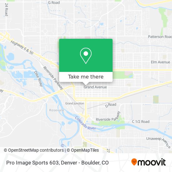 Mapa de Pro Image Sports 603