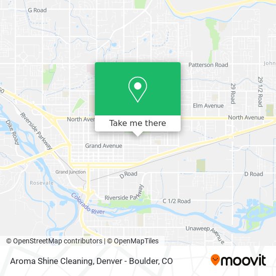 Aroma Shine Cleaning map