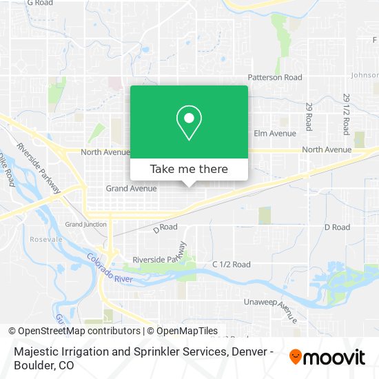 Majestic Irrigation and Sprinkler Services map