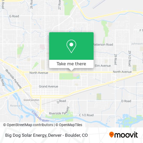 Big Dog Solar Energy map