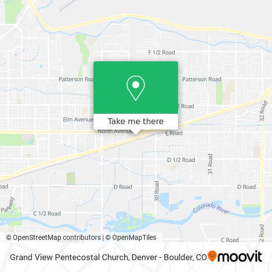 Grand View Pentecostal Church map