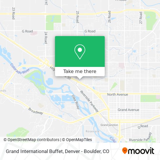 Mapa de Grand International Buffet