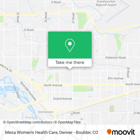 Mapa de Mesa Women's Health Care