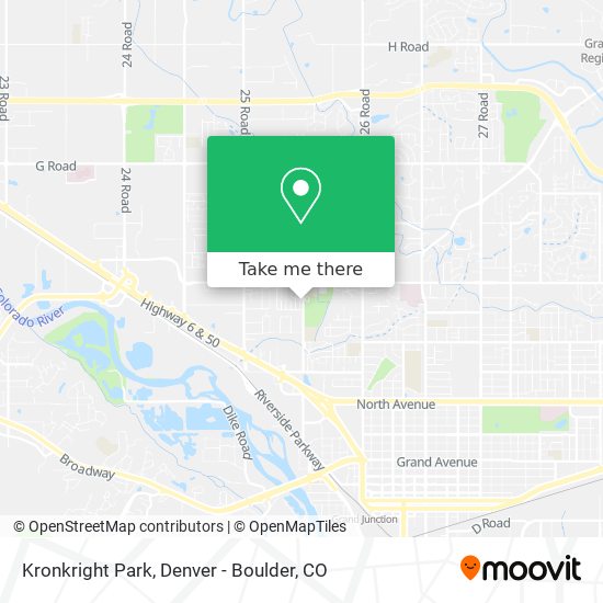 Kronkright Park map