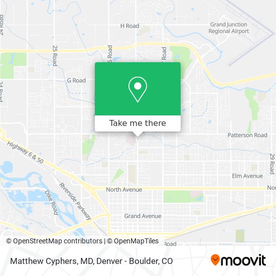 Matthew Cyphers, MD map