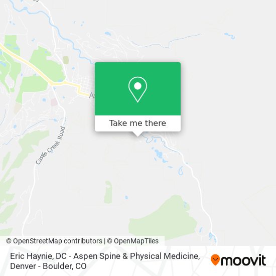 Mapa de Eric Haynie, DC - Aspen Spine & Physical Medicine