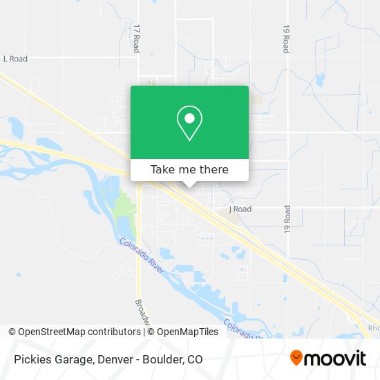 Pickies Garage map