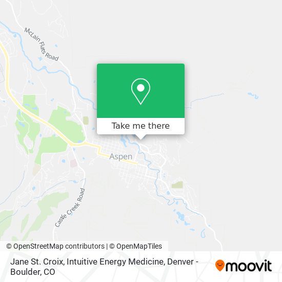 Jane St. Croix, Intuitive Energy Medicine map