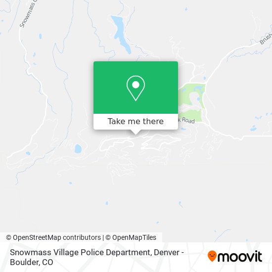 Snowmass Village Police Department map