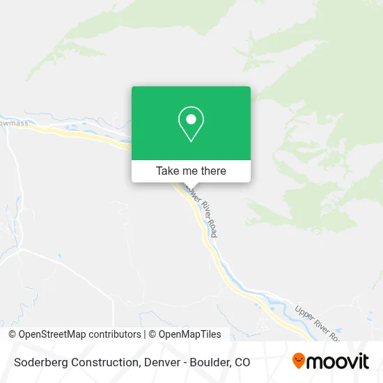 Soderberg Construction map