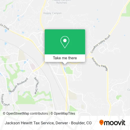 Jackson Hewitt Tax Service map