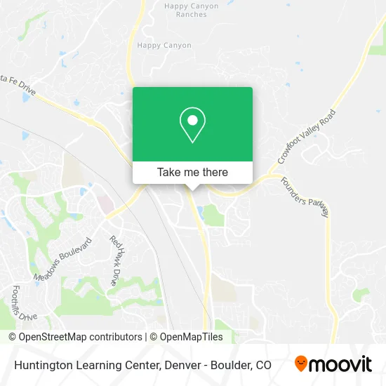 Huntington Learning Center map