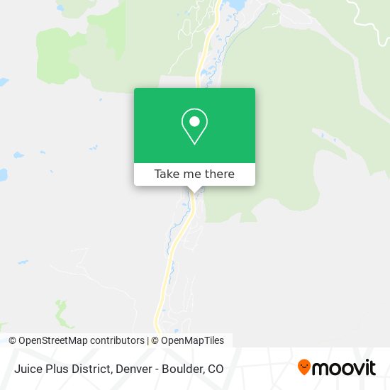 Mapa de Juice Plus District