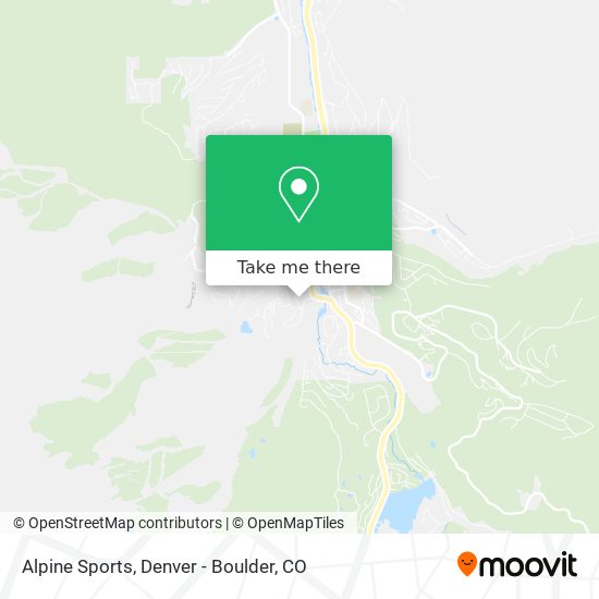 Mapa de Alpine Sports