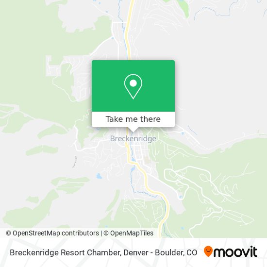 Breckenridge Resort Chamber map