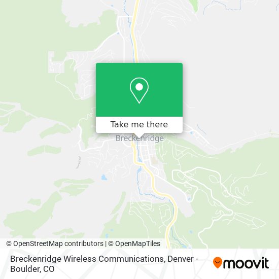 Breckenridge Wireless Communications map