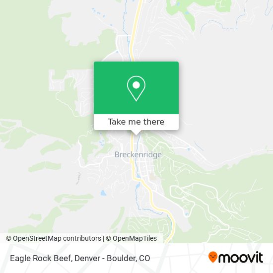 Eagle Rock Beef map