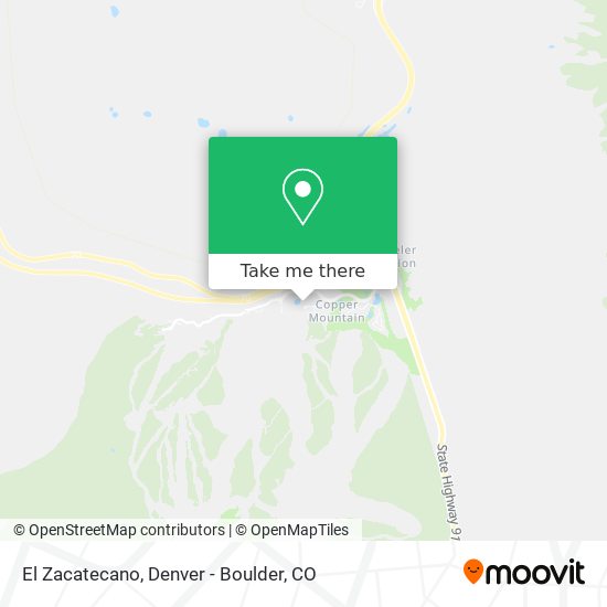 Mapa de El Zacatecano