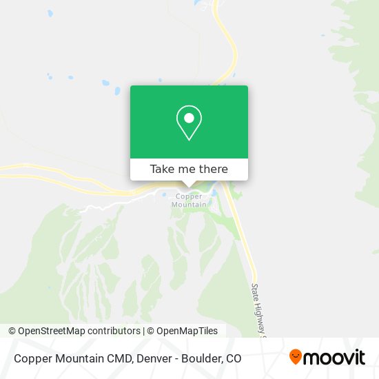 Copper Mountain CMD map
