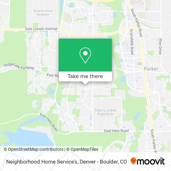 Neighborhood Home Service's map