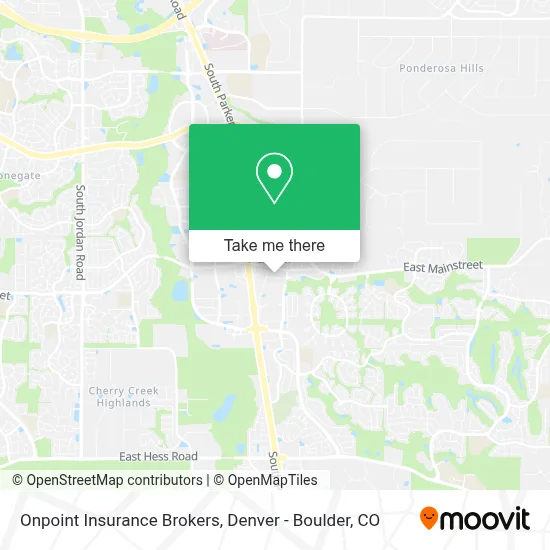Onpoint Insurance Brokers map