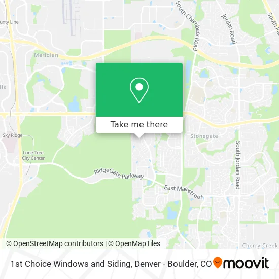 1st Choice Windows and Siding map