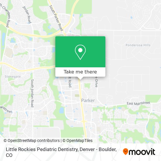 Little Rockies Pediatric Dentistry map