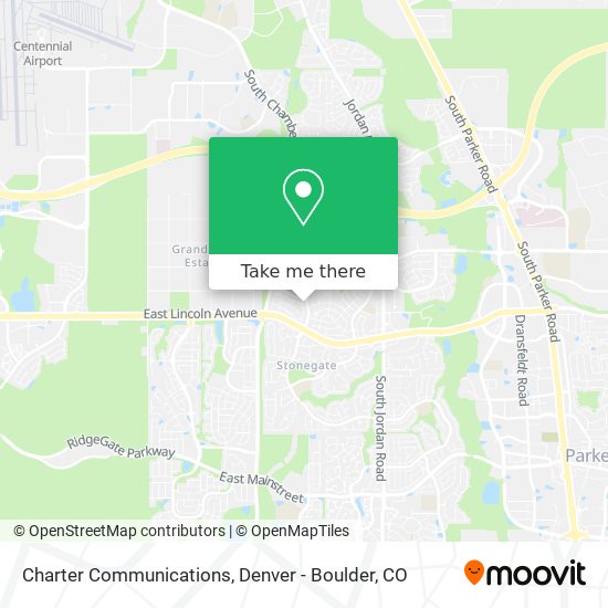 Charter Communications map