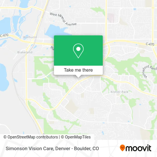 Simonson Vision Care map